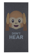 Akustikbillede Art-Acoustic hear 60 x 120 cm - mørk grå